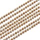 Electroplate Brass Faceted Ball Chains CHC-M010-05-FF-1