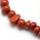 Natural Red Jasper Nuggets Beads Strands G-P029-01-2