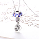925 Sterling Silver Pendant Necklaces NJEW-BB18229-4