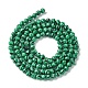Chapelets de perles en malachite synthétique G-F747-G01-01-3