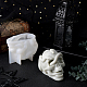Stampi in silicone per candele fai da te a tema halloween DIY-WH0265-59-5