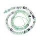 Natural Fluorite Beads Strands G-E560-A12-4mm-2