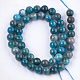 Chapelets de perles en apatite naturelle X-G-S333-8mm-031-2