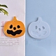 Moules en silicone pour pendentif de lampe citrouille d'halloween DIY-P006-37-1