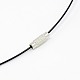 201 Stainless Steel Wire Necklace Cord TWIR-SW001-1-2