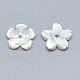 Perles de coquillage blanc naturel SSHEL-S260-009-2