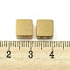 イオンプレーティング（ip）304ステンレス鋼マルチ連リンク  長方形  ゴールドカラー  7.5x8x6mm  穴：1.2mm STAS-Q319-03C-G-3