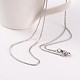 304 Edelstahl Kabelkette Halsketten NJEW-JN01526-01-2