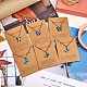 6 Stück Halsketten mit Schmetterlingsanhänger für Frauen JN1065A-2