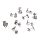 Accessoires de puces d'oreilles en 304 acier inoxydable STAS-I183-03A-P-1