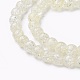 Crackle Glass Beads Strands GLAA-F098-06B-08-3