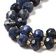 Natural Sodalite Beads Strands G-P508-A10-01-4