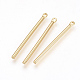 Brass Pendants X-KK-R037-241G-1