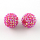 Perles de strass en résine de couleur AB RESI-S315-10x12-09-1