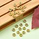 Messing Strass Zwischen perlen&nbsp;RB-A014-L5mm-01G-NF-4