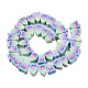 Chapelets de perle en pâte polymère manuel CLAY-N008-067-B01-2