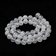 Chapelets de perles en quartz naturel craquelé X-G-D840-01-8mm-2