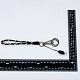 2 pièces boho macramé bracelet porte-clés porte-clés KEYC-SW00004-06-7