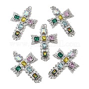 Латунные микро проложить кубического циркония подвески KK-U072-39P