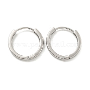 Brass Hoop Earrings EJEW-L211-006P