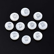 Бусины из натуральных пресноводных ракушек SHEL-N003-22-08P