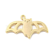 Pendentifs en laiton sur le thème d'Halloween KK-L211-012G-04