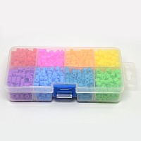 Plastic Bead Containers, Flip Top Bead Storage, Jewelry Box for Nail Art  Decoration, 12 Compartments, White, 13x5x1.5cm