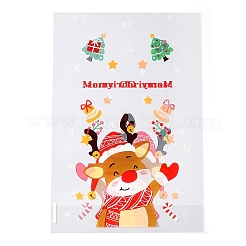 Selbstklebende Plastiktüte zum Backen mit Weihnachtsmotiv&nbsp;ABAG-F006-04