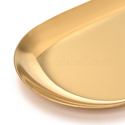 Présentoir à bijoux ovale en acier inoxydable 430&nbsp;X-STAS-P289-03G