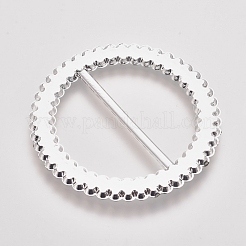Schnallen aus Kunstharzband&nbsp;RESI-WH0008-20