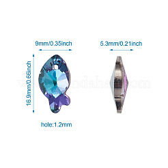 K9 Glas Strass Anhänger&nbsp;X-GLAA-TA001-004