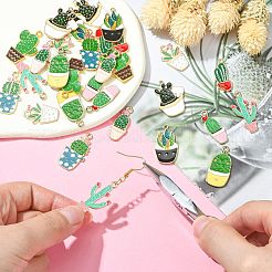 30 pièces 10 styles pendentifs en alliage&nbsp;ENAM-CJ0003-01