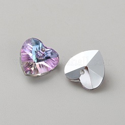 Perle di vetro trasparente&nbsp;GLAA-WH0042-45C-02