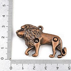 Tibetischer stil Aluminium Anhänger & Charms&nbsp;AL-CBA2376-30R