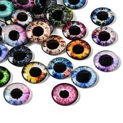 Cabochon in vetro trasparente stampato&nbsp;GL-CBAA22A-02