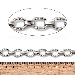 Catene a maglie ovali intrecciate in acciaio inossidabile 304&nbsp;CHS-Z007-10P