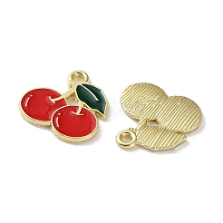 Emaille-Anhänger aus Obstlegierung&nbsp;PALLOY-S058-01LG-10