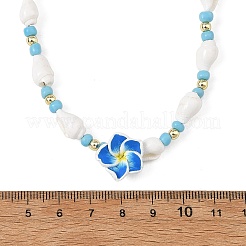 Collane da donna con fiori in argilla polimerica&nbsp;NJEW-JN06579