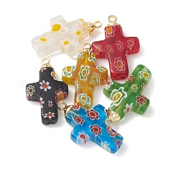 Handgefertigte Murano Millefiori-Anhänger&nbsp;PALLOY-JF05206