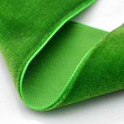 Ruban de velours en polyester pour emballage de cadeaux et décoration de festival&nbsp;SRIB-M001-19mm-580