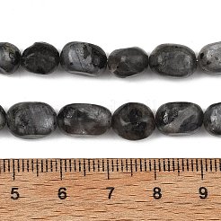 Natürliche Larvikit-Perlenstränge&nbsp;GG-C286-A28