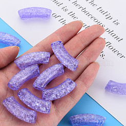 Transparent Knistern Acrylperlen&nbsp;CACR-S009-001B-N47