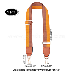 Verstellbarer Taschengurt aus Nylon mit Streifenmuster&nbsp;FIND-WH0092-40B