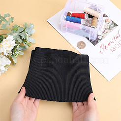 Polyester-Rippstoff für Bündchen&nbsp;DIY-WH0430-351A