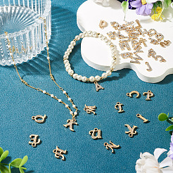 52 pieza de 52 estilos de dijes de rhinestone de aleación&nbsp;FIND-TA0010-78