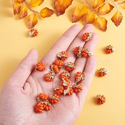 30 Stück Thanksgiving-Kürbis-Anhänger&nbsp;JX295A