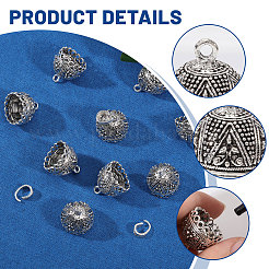 10 bélière en alliage pour pendentif&nbsp;FIND-CA0011-52A