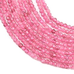 Natürliche rosa Turmalin Perlen Stränge&nbsp;G-RM250101-A4