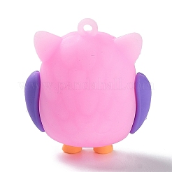 Pvc cartoon eule puppe anhänger&nbsp;KY-C008-04E