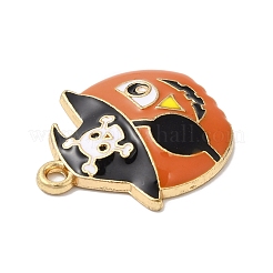 Halloween-Legierung Emaille-Anhänger&nbsp;ENAM-D046-12KCG